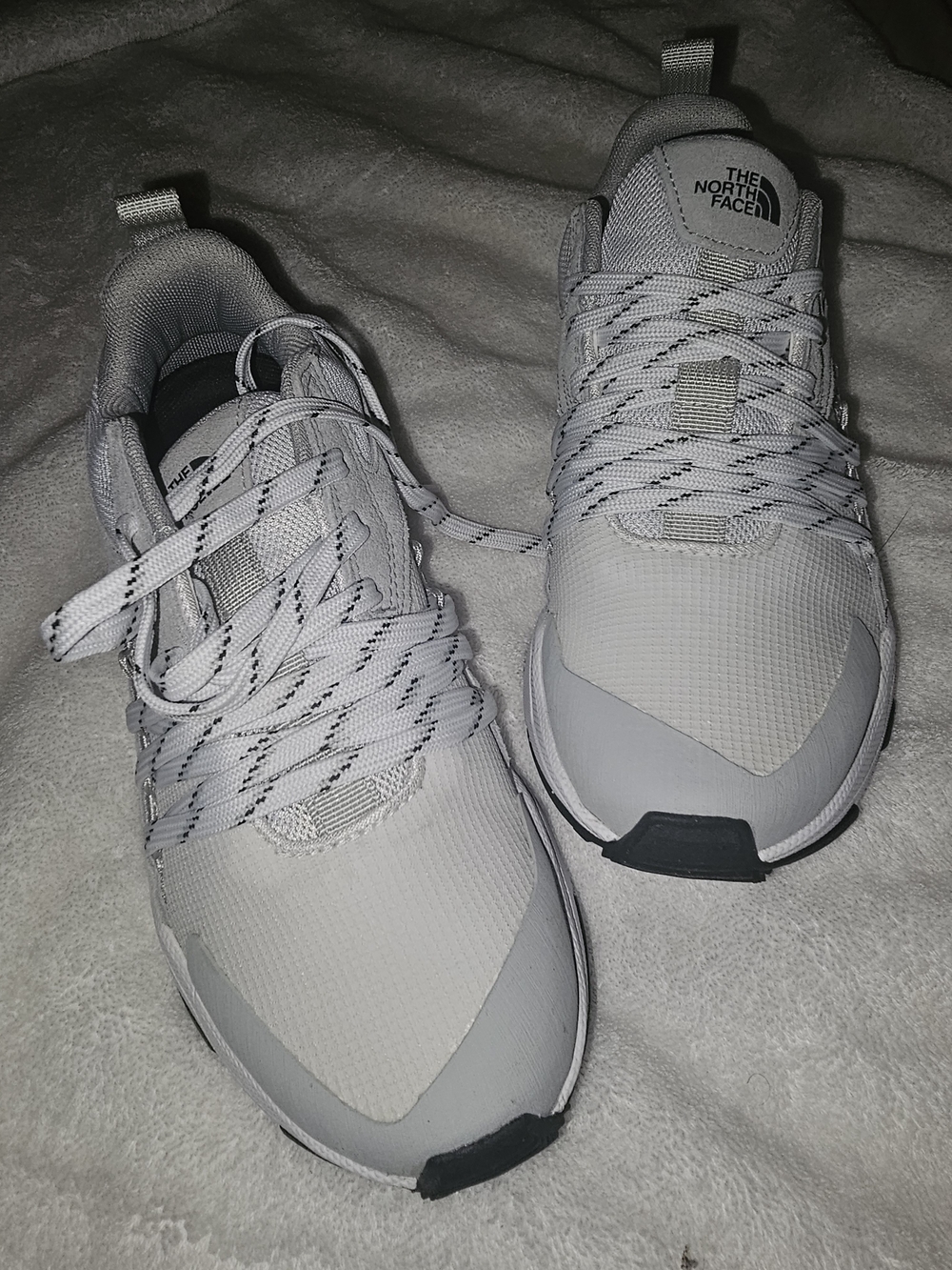 The North Face Light Grey Athletic Sneakers